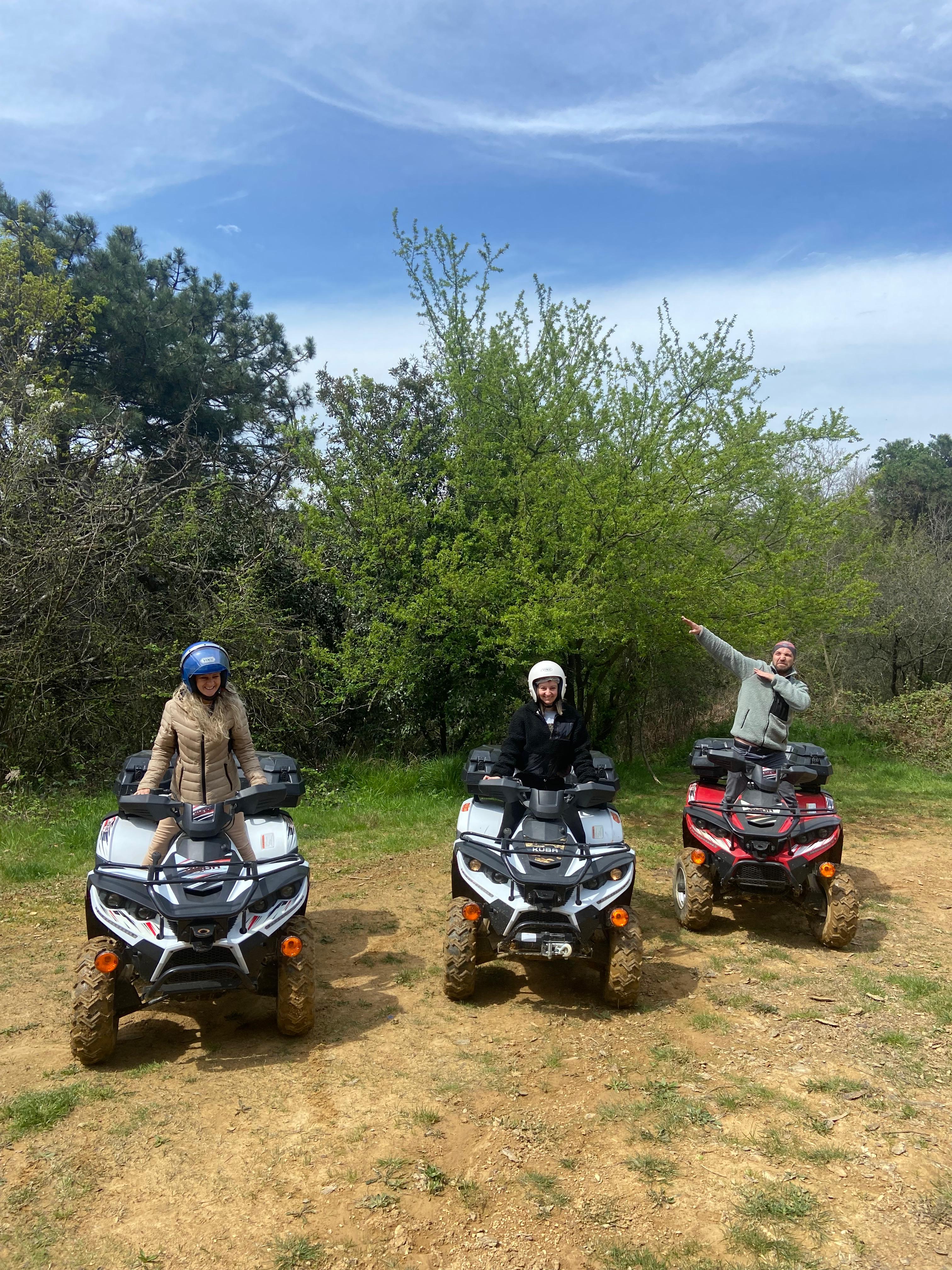 Sarıyer Atv Safari — Boğazköy’e doğru yola çıkarken
